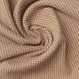 Tan Check Jacquard, Polyester — photo 2
