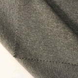 Polyester Cotton Stretch Rib Knit Fabric, 275 gsm, 120 cm — Grey — photo 2