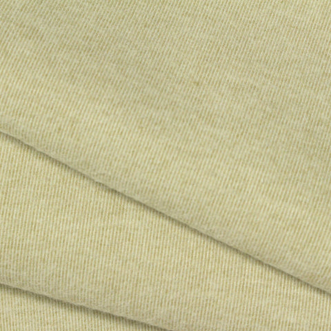 Pale Sage Wool-Look Coating, Poly-Viscose