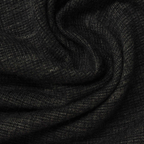 Dark Grey Marl French Terry, Poly-Viscose, 228 gsm