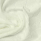 Jacquard Polyester Stretch Pointelle Knit Fabric, 284 gsm, 160 cm — White — photo 2
