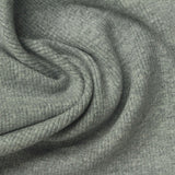 Heathered Grey Marl Rib Knit, Cotton — photo 2