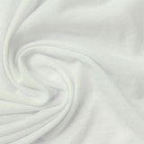 100% Polyester Jersey Knit Fabric, 140 gsm, 165 cm — White — photo 2