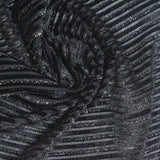 Dark Grey Textured Plissé, Polyester — photo 2