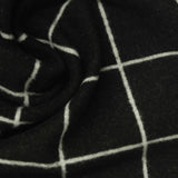 Black Grid Jacquard, Polyester — photo 2