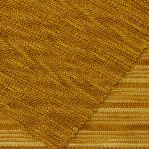 Yellow Bands Jersey Knit, Polyester