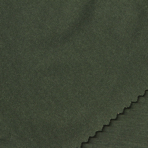Polyester Stretch Jersey Knit Fabric, 187 gsm, 154 cm — Green