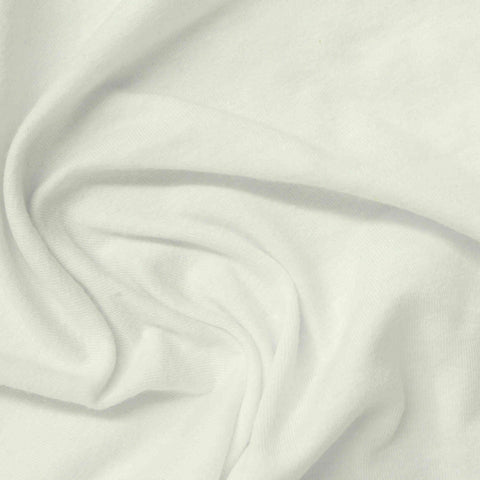Cotton Stretch Jersey Knit Fabric, 145 gsm, 160 cm — Beige