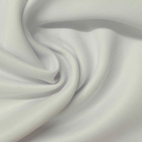 Polyester Stretch Scuba Knit Fabric, 240 gsm, 160 cm — Beige