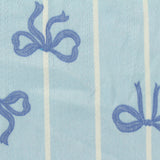 Jacquard Polyester Stretch Pointelle Knit Fabric, 180 gsm, 175 cm — Blue — photo 2