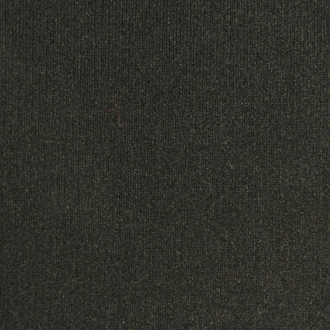 Black Ribbed Rib Knit, Polyester