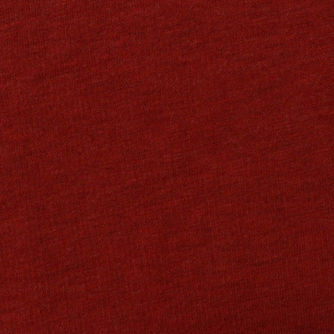 100% Cotton Rib Knit Fabric, 301 gsm, 165 cm — Red