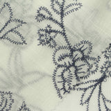 Dark Blue Floral Woven, Viscose-Poly — photo 2