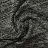 Black Heathered-Marl Chunky Knit, Polyester — photo 2