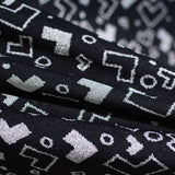Black Dots Jacquard, Poly-Viscose — photo 2