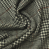 Black Houndstooth Jacquard, Cotton-Poly — photo 2