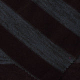 Dark Blue Horizontal-Stripe Rib Knit, Poly-Viscose — photo 2