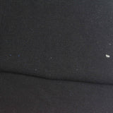 Cotton Stretch Rib Knit Fabric, 400 gsm, 165 cm — Black — photo 2