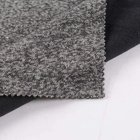 Dark Grey Marl Knit, Polyester, 476 gsm