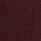 Dark Red Heather Jersey Knit, Cotton-Poly — photo 2