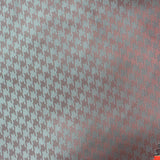 Light Blue Fine-Houndstooth Jacquard, Poly-Viscose — photo 2