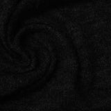 Viscose Polyester Stretch Jersey Knit Fabric, 208 gsm — Black — photo 2