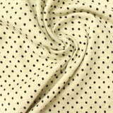 Black Dots Knit, Cotton — photo 2