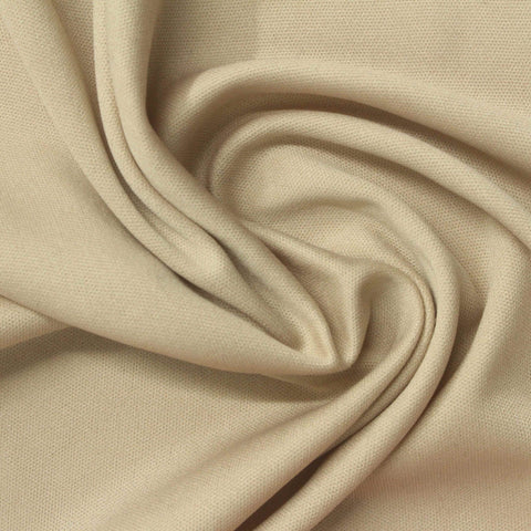 100% Polyester Knit Fabric, 110 gsm, 160 cm — Beige