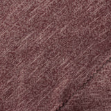 Burgundy Marl Interlock Knit, Cotton-Poly — photo 2