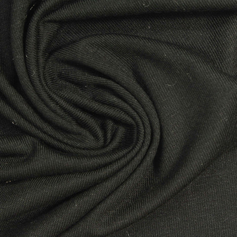 Viscose Stretch Jersey Knit Fabric, 166 gsm, 160 cm — Grey