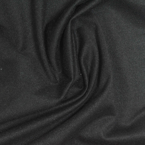 Brushed Polyester Stretch Milk Silk Knit Fabric, 115 gsm, 150 cm — Grey