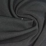 Polyester Stretch Interlock Knit Fabric, 310 gsm, 160 cm — Grey — photo 2