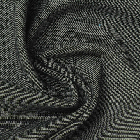 Heather Viscose Polyester Stretch Ponte Knit Fabric, 310 gsm, 155 cm — Grey