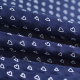 White Hearts Woven, Cotton — photo 2