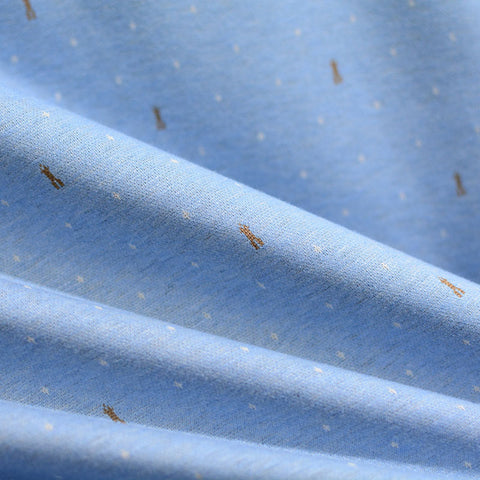 Brown Dots Jacquard, Poly-Viscose, 150 cm, ref EF-4393