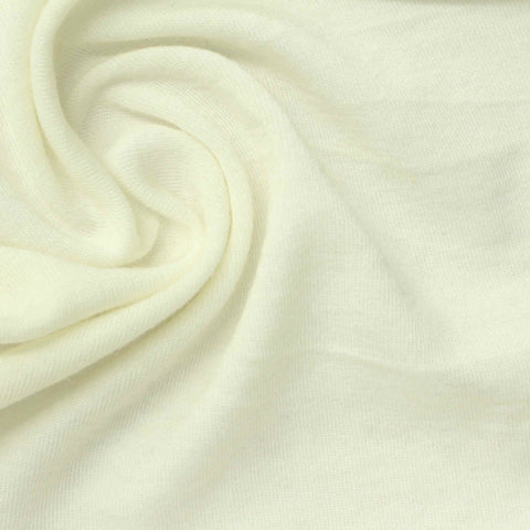 Tencel Lyocell Wool Stretch Rib Knit Fabric, 180 gsm, 150 cm — Yellow