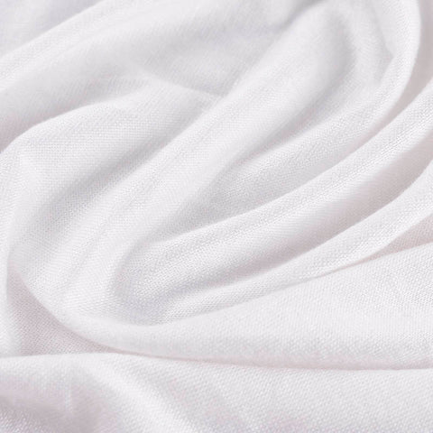 Viscose Stretch Jersey Knit Fabric, 150 gsm — White