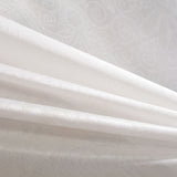 White Leaf Jacquard, Polyester — photo 2
