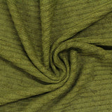 Green Marl Rib Knit, Viscose-Poly — photo 2