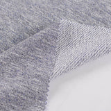 Heathered White Marl French Terry, Polyester — photo 2