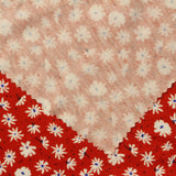 White Flowers Jersey Knit, Viscose — photo 2