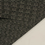 Black Squares Rib Knit, Poly-Viscose — photo 2