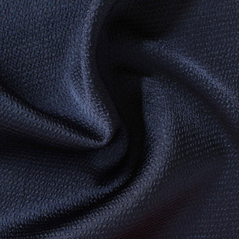 100% Polyester Satin Fabric, 99 gsm, 145 cm — Navy