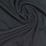 Polyester Viscose Stretch Rib Knit Fabric, 200 gsm, 180 cm — Grey — photo 2