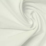 Cotton Stretch Jersey Knit Fabric, 162 gsm, 150 cm — White — photo 2