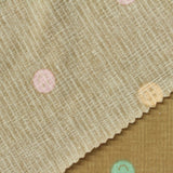 Printed Polyester Stretch Crepe Fabric, 190 gsm, 128 cm — Khaki — photo 2