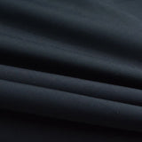 Polyester Cotton Poplin Fabric, 140 gsm, 147 cm — Black — photo 2