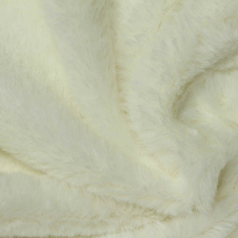 Polyester Stretch Sherpa Fleece Fabric, 320 gsm, 175 cm — Khaki