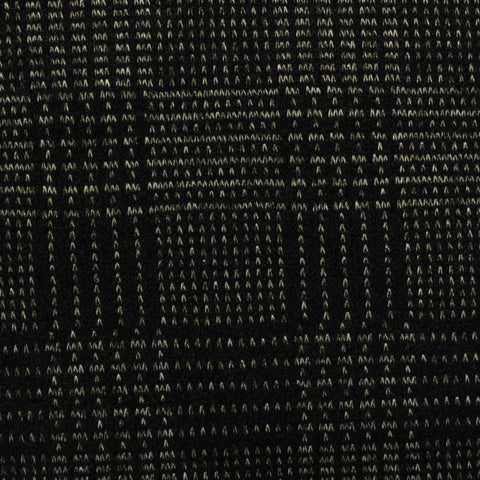 Black Abstract Chunky Knit, Polyester, 335 gsm