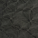 Jacquard Polyester Stretch Knit Fabric, 210 gsm, 165 cm — Black — photo 2